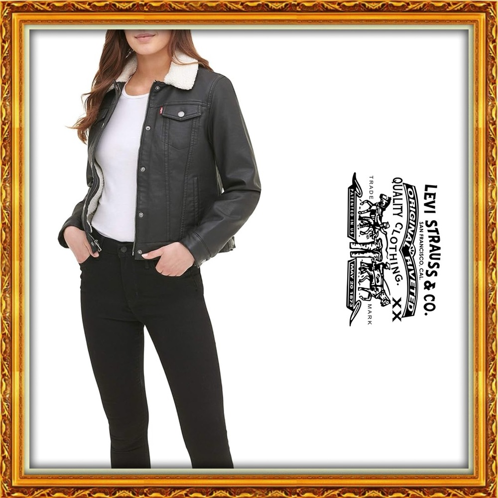 EUC | Levi's Women's Classic Lined Trucker Jacket!!
